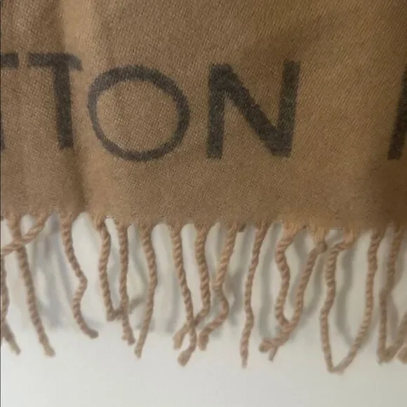 Louis Vuitton Monogram Logomania Cashmere & Silk Wrap Scarf - Picture 4 of 6